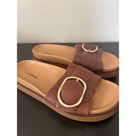 Madewell NK022 The Dayna Buckle-Strap Sandals, Size 7H - Picture 4 of 7